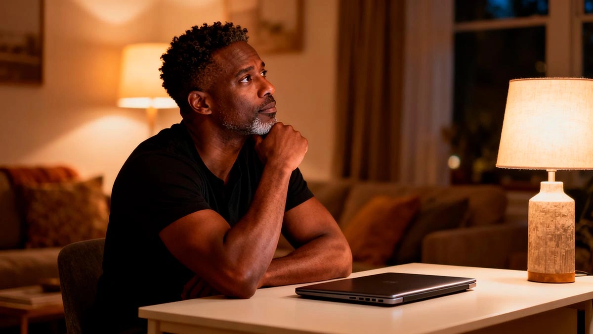 man thinking how to set boundaries private cam chats without killing attraction